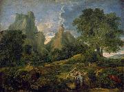 Nicolas Poussin Landscape with Polyphemus Spain oil painting artist